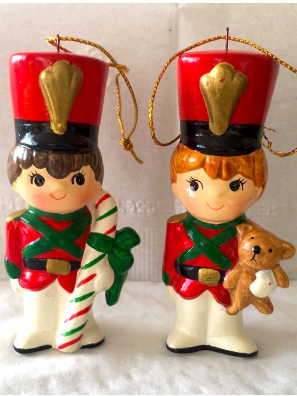 Kansas City Chiefs Christmas Nutcracker Ornaments NFL Resin Set of 2 NEW - Picture 3 of 14